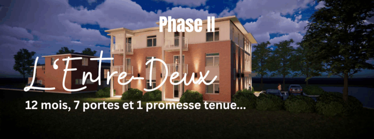 Nouvel édifice de 7 logements sur 3 étages